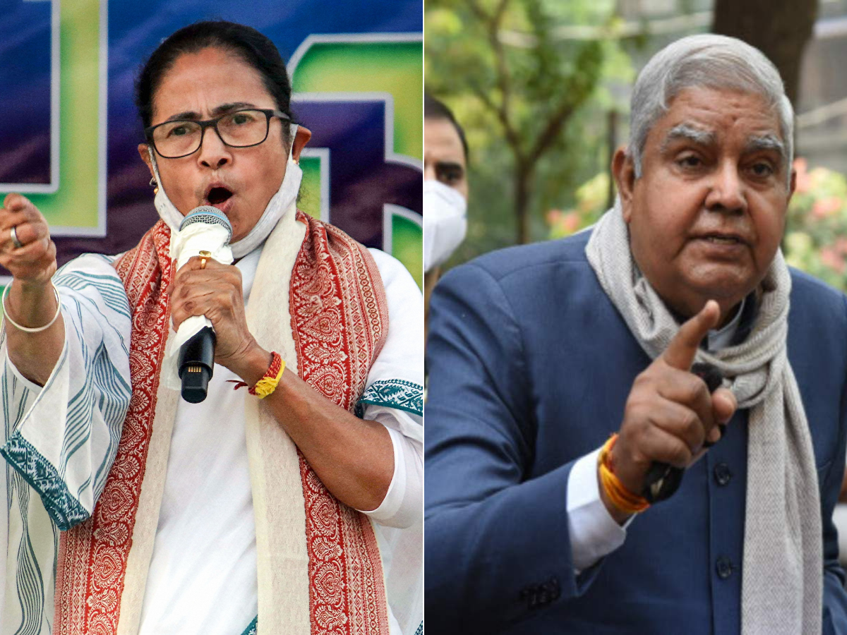 भ्रष्ट कहने पर धनखड़ का ममता पर पलटवार, 'मैंने बच्चों के दस्ताने नहीं पहने हैं, जो कर सकता हूं करूंगा'