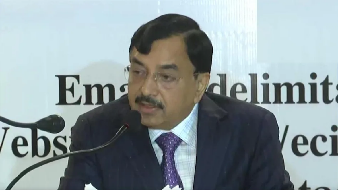 सुशील चंद्रा बोले- 'सब पहले से तय होता तो हम क्यों आते'?(Photo ANI)