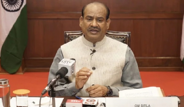 मानसून सत्र में कम काम होने का ओम बिरला को मलाल(FILE PHOTO)