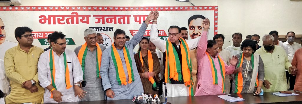 नटवर सिंह के बेटे जगत सिंह की बीजेपी में 'घर वापसी'