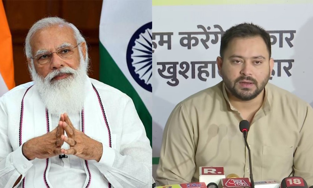 जातीय जनगणना को लेकर तेजस्वी ने 33 वरिष्ठ नेताओं को लिखा पत्र