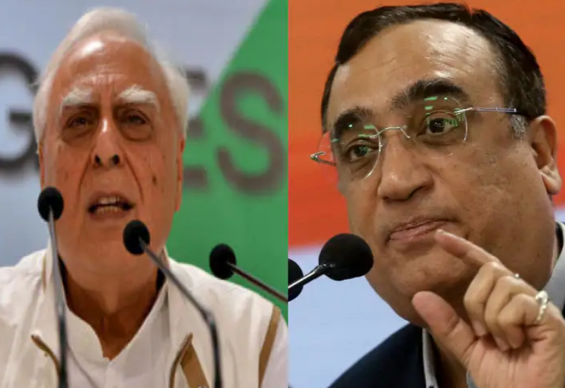 सिब्बल पर बरसे माकन