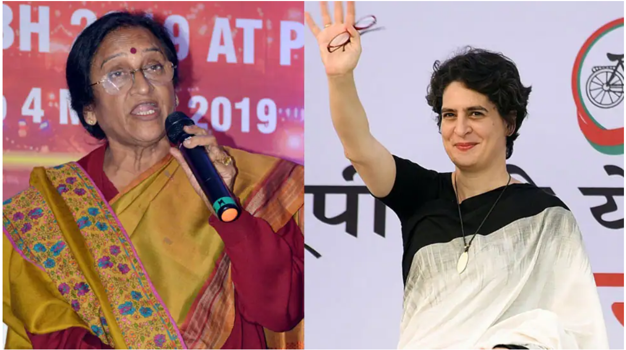 रीता बहुगुणा का बड़ा बयान- प्रियंका गांधी अच्छी नेता