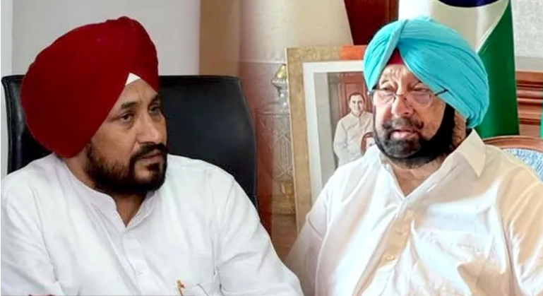 कैप्टन से मिलने पहुंचे पंजाब के CM चन्नी(FILE PHOTO)