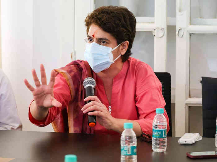 प्रतिज्ञा यात्रा की संभालेगी कमान प्रियंका