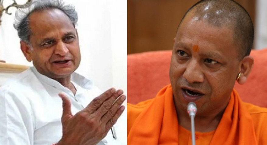 सीएम गहलोत का योगी सरकार पर करारा हमला