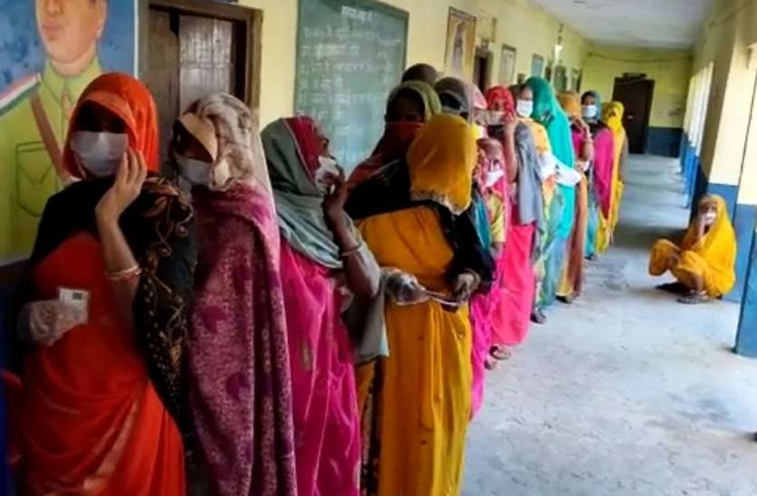 वल्लभनगर-धरियावद में मतदान को लेकर भारी उत्साह