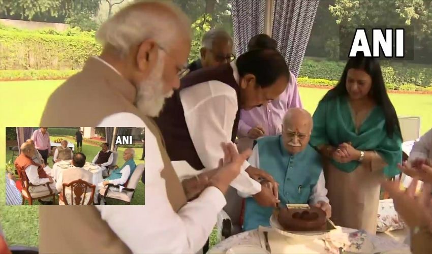 94 साल के हुए लाल कृष्ण आडवाणी