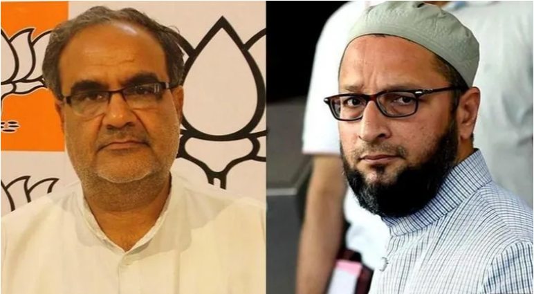 यूपी चुनाव से पहले बीजेपी नेता ने AIMIM प्रमुख पर कसा तंज