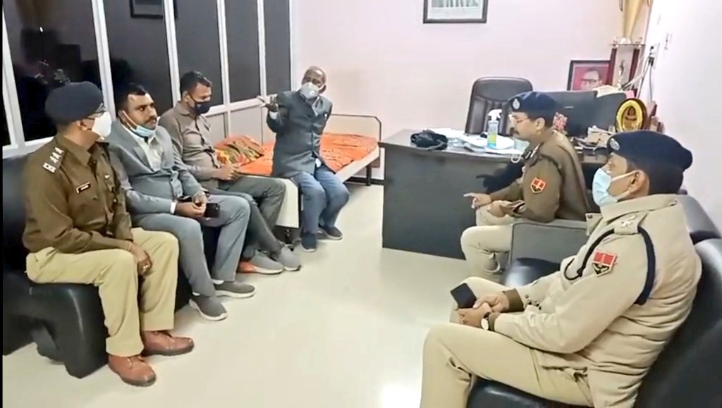 विधायक मेवाराम पर बस चढ़ाने की खबर निकली अफवाह