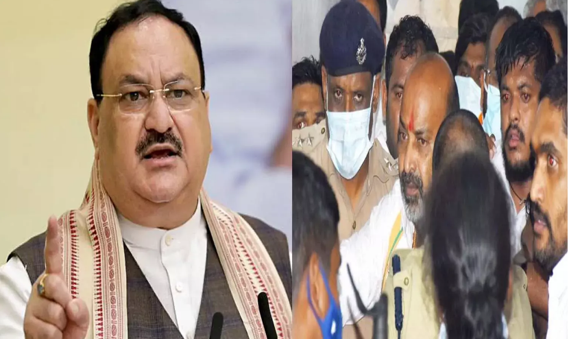 गिरफ्तार तेलंगाना प्रदेश भाजपा अध्यक्ष 14 दिन की न्यायिक हिरासत में,