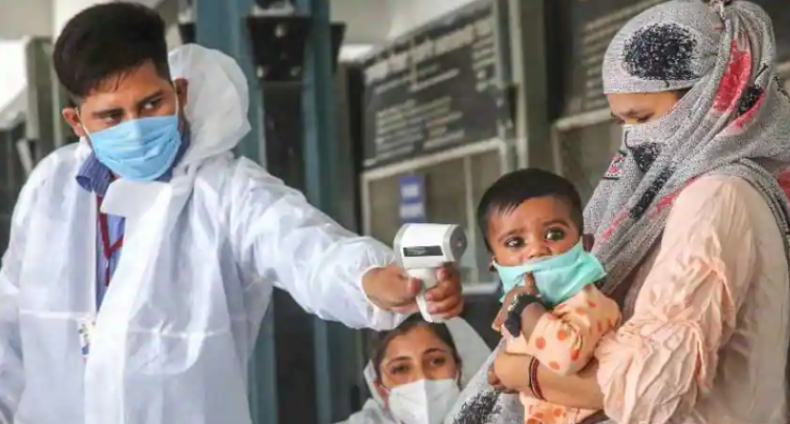 देश में 24 घंटे में 2.35 लाख कोरोना के नए केस