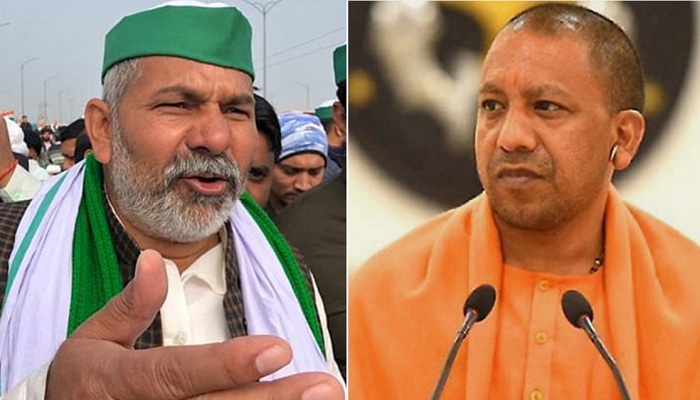 टिकैत ने जनता से की मुख्यमंत्री योगी आदित्यनाथ को जीताने की अपील