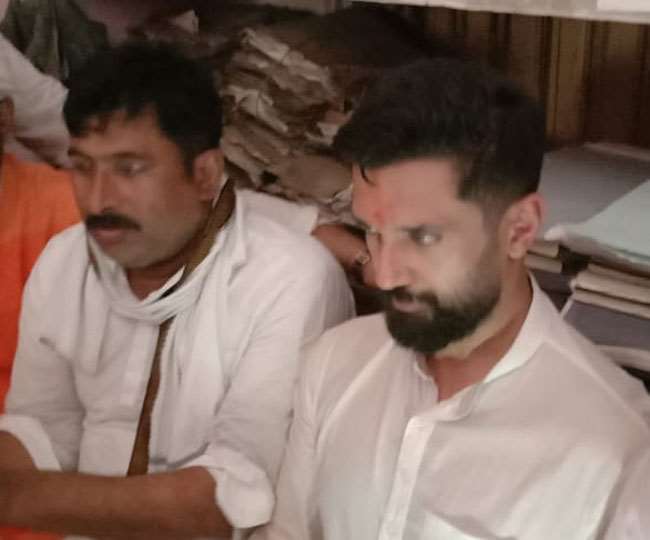 पटना में चिराग पासवान गिरफ्तार