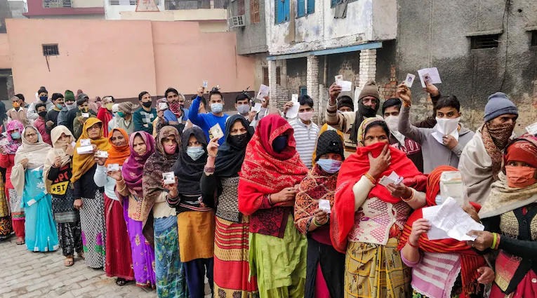 यूपी में सुबह 11:00 बजे तक 22.62% हुआ मतदान