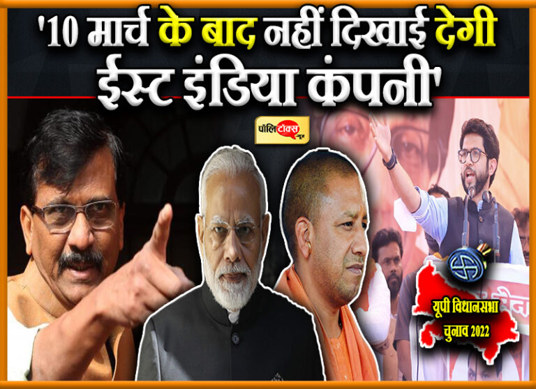 UP के रण में शिवसेना, राउत ने BJP को बताया ईस्ट इंडिया कंपनी, आदित्य बोले- वादे निकले सपने-जुमले 