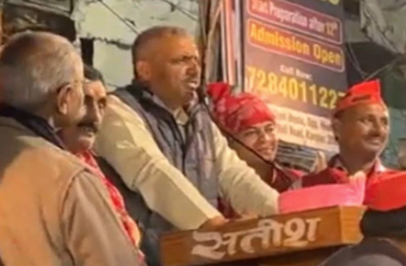 सपा प्रत्याशी के विवादित बोल