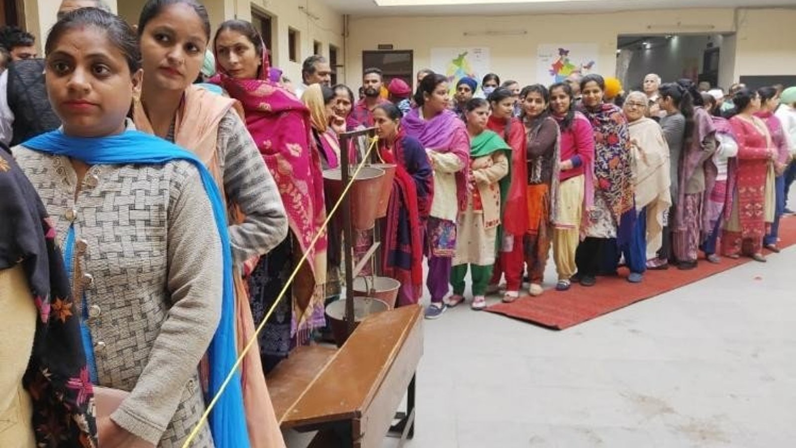 पंजाब में 11 बजे तक 17.77 मतदान