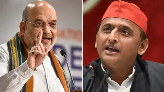 अमित शाह ने साधा अखिलेश पर निशाना