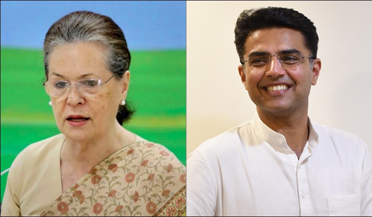 सोनिया गांधी-सचिन पायलट की आज अहम मुलाकात