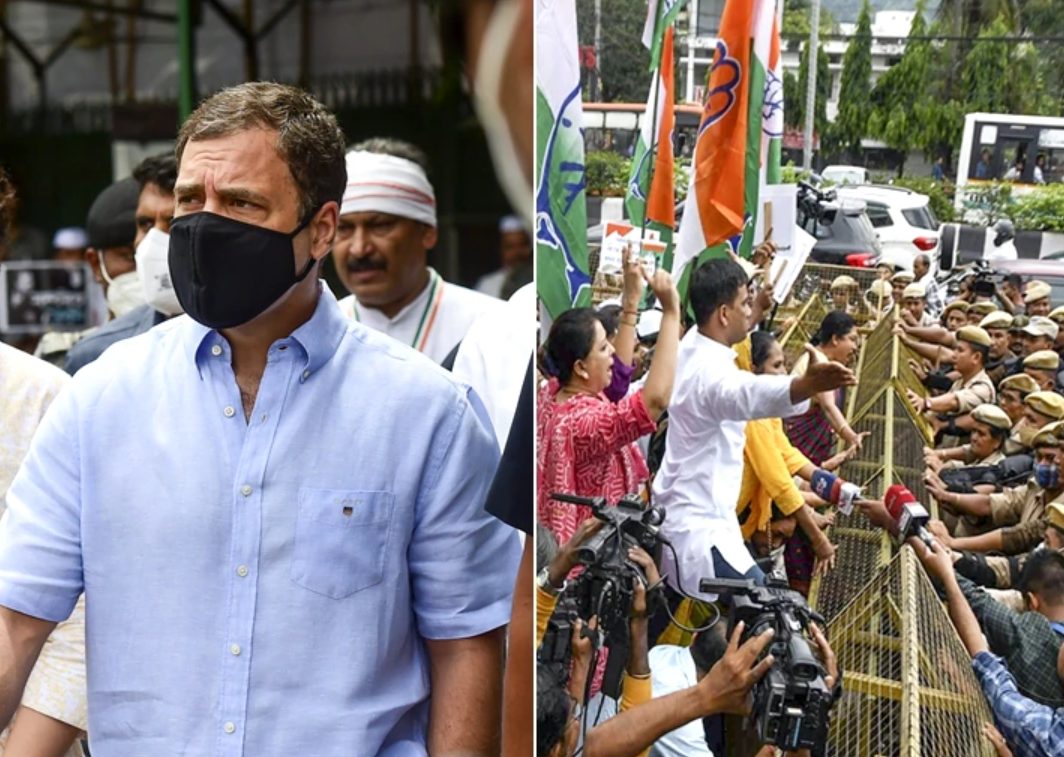 राहुल से ED की चौथे दिन की पूछताछ जारी,