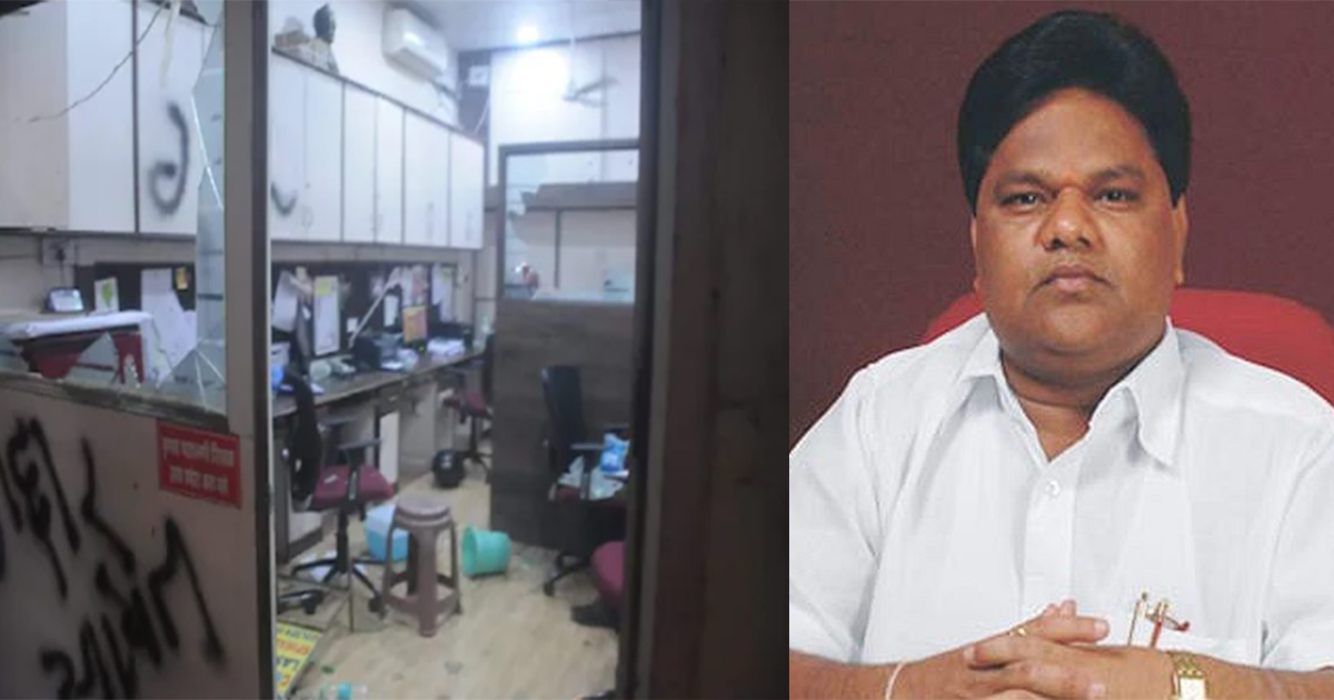 शिवसैनिकों का आक्रोश