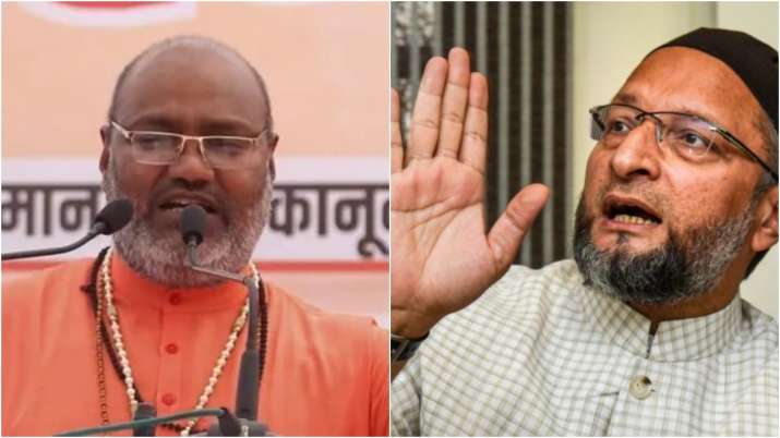 ओवैसी और यति नरसिंहानंद पर FIR दर्ज