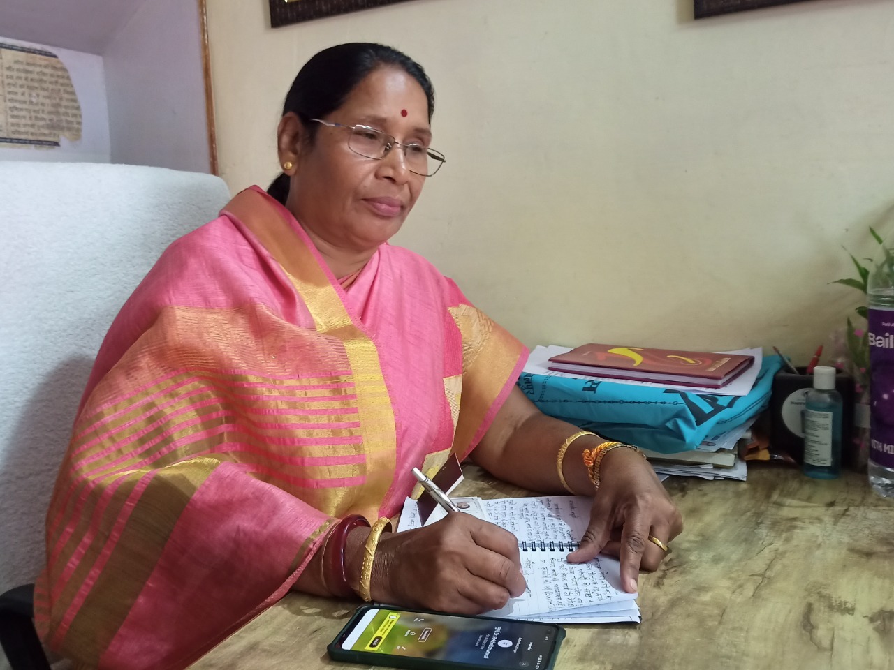 भाजपा की राज्यसभा सांसद सुमित्रा वाल्मीकि