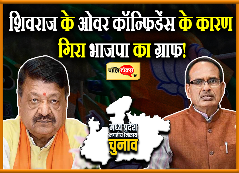 शिवराज के ओवर कॉन्फिडेंस के कारण हुई गलती!