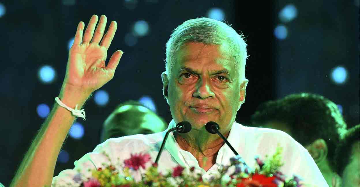 विक्रमसिंघे बने श्रीलंका के नए राष्ट्रपति