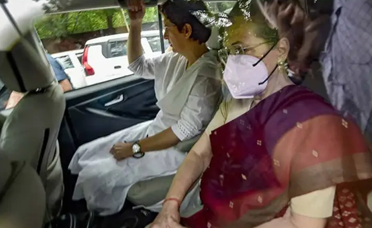 सोनिया से पहले चरण की पूछताछ हुई खत्म