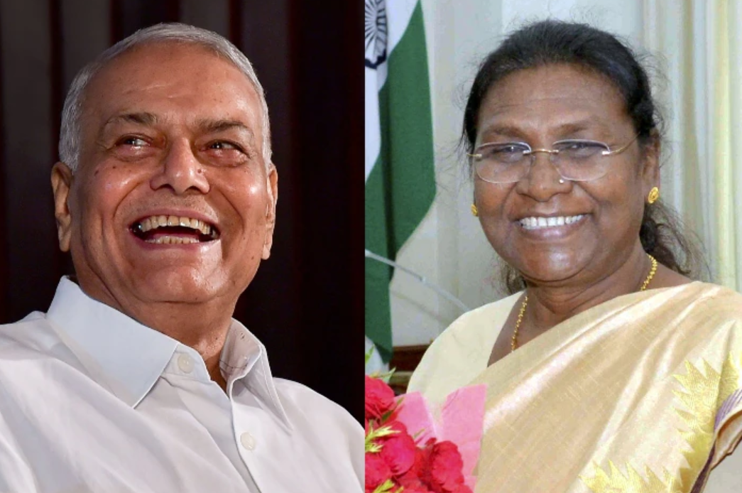 पहले राउंड की काउंटिंग में मुर्मू आगे