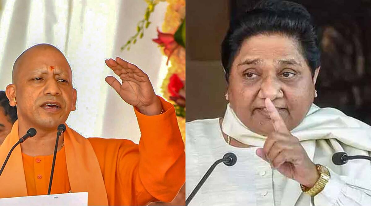 मायावती के निशाने पर योगी