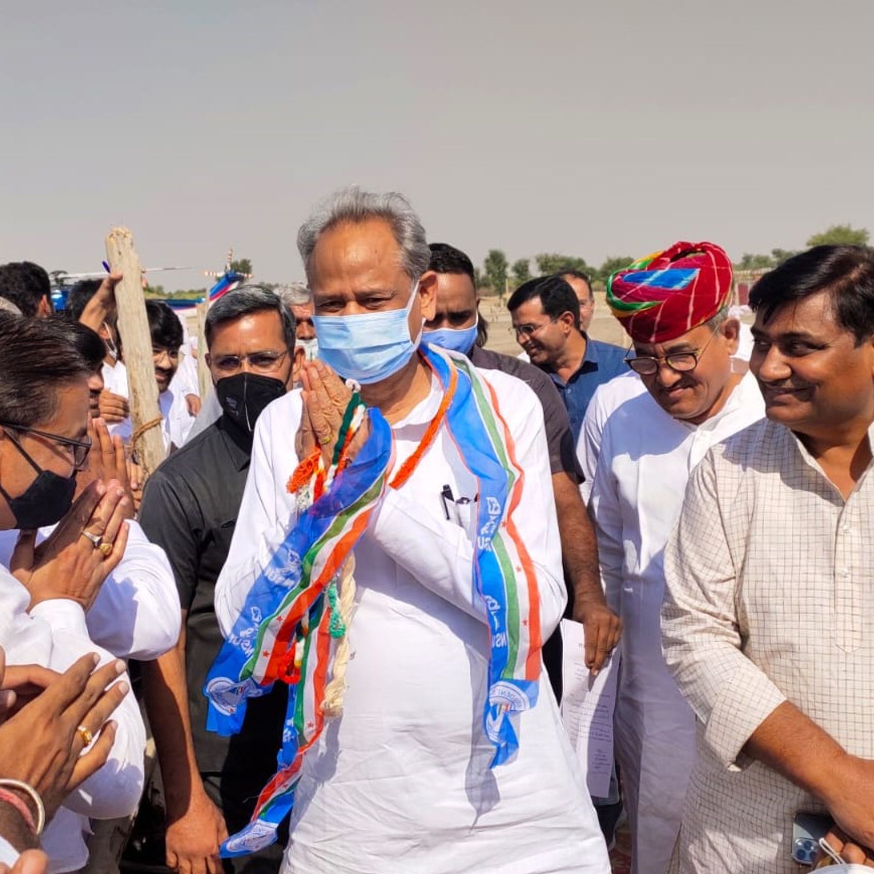 सीएम गहलोत पहुंचे बीकानेर