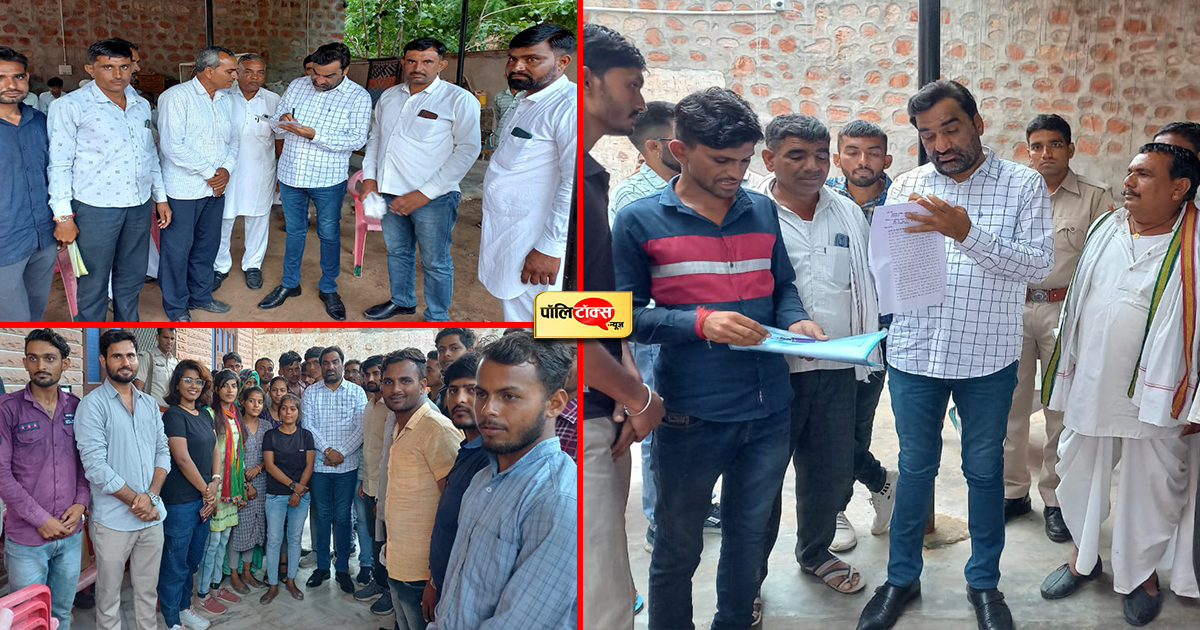 अधिकारियों से बोले सांसद बेनीवाल