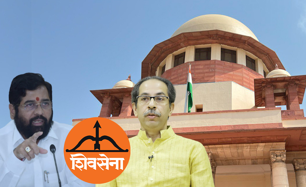 सुप्रीम कोर्ट में एकनाथ शिंदे गुट की बड़ी दलील