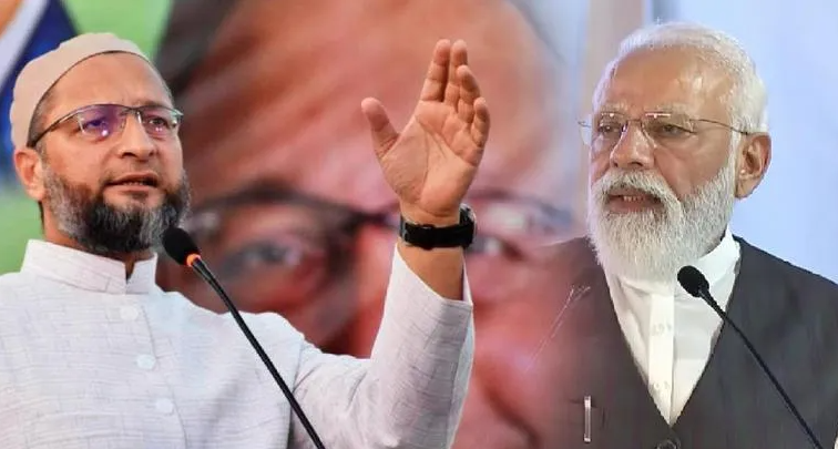 ओवैसी के निशाने पर PM मोदी