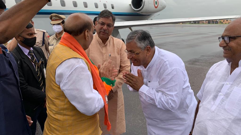 राजनाथ सिंह का जोधपुर दौरा