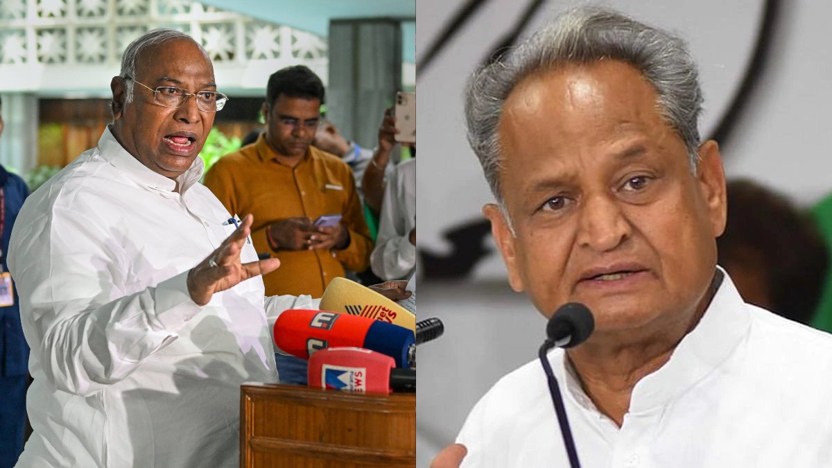 सीएम गहलोत ने की मल्लिकार्जुन खड़गे के समर्थन की अपील