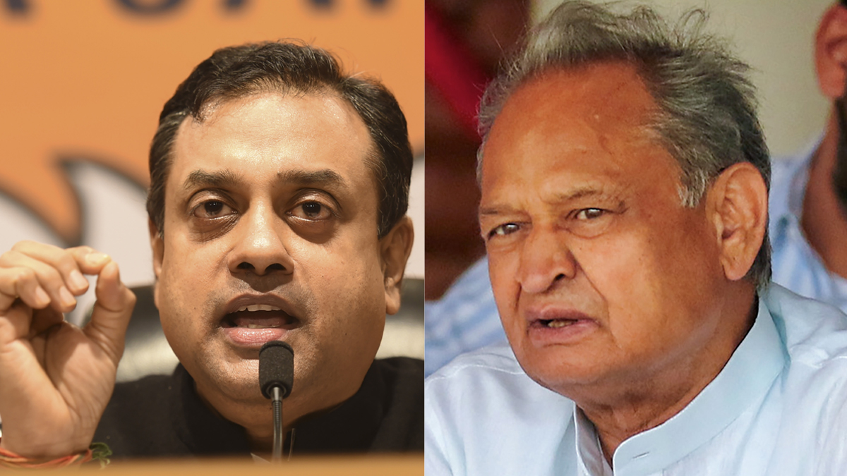 पात्र के निशाने पर गहलोत सरकार