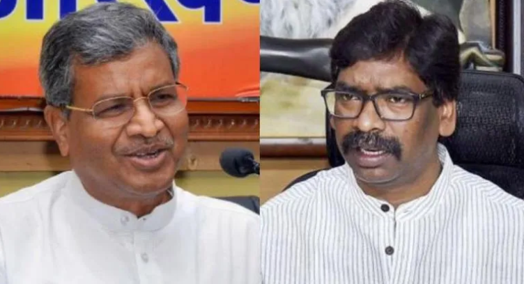 मरांडी के निशाने पर हेमंत सोरेन