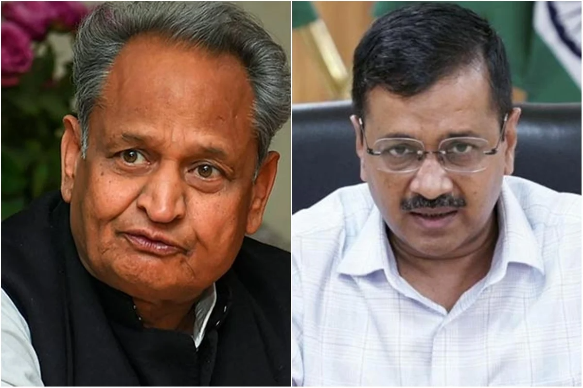 CM गहलोत के निशाने पर केजरीवाल