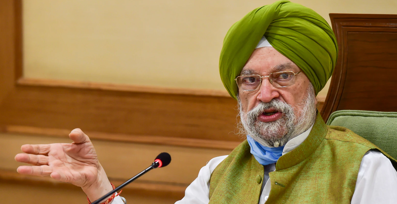 हरदीप सिंह पुरी का बड़ा बयान