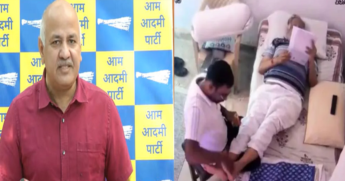 सिसोदिया ने खोला बीजेपी पर निशाना