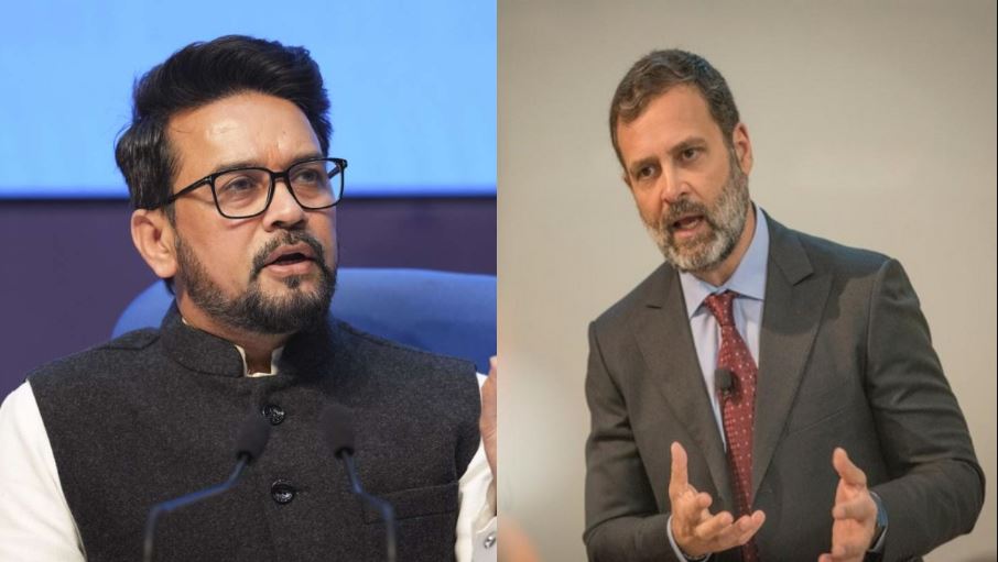 anurag thakur vs rahul gandhi