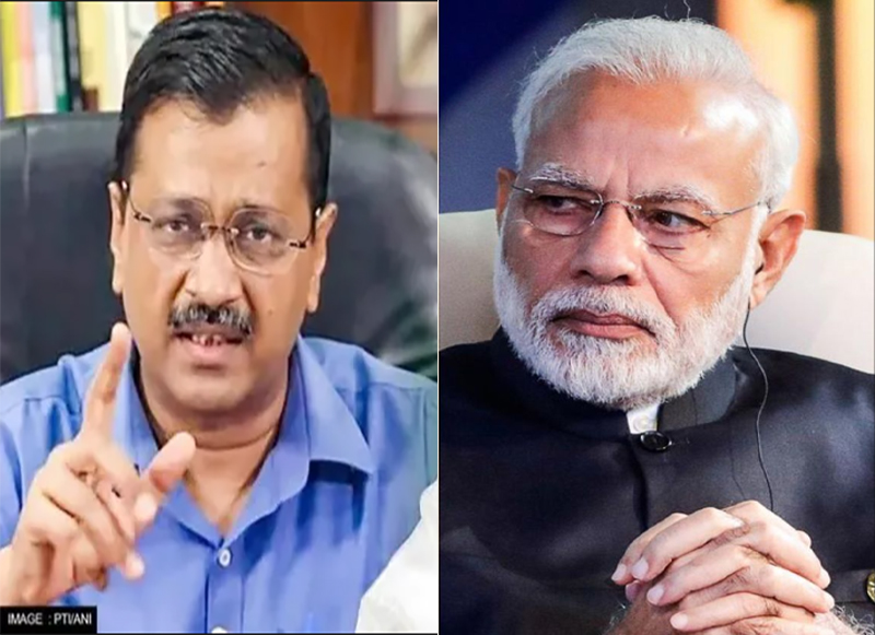 kejriwal on modi