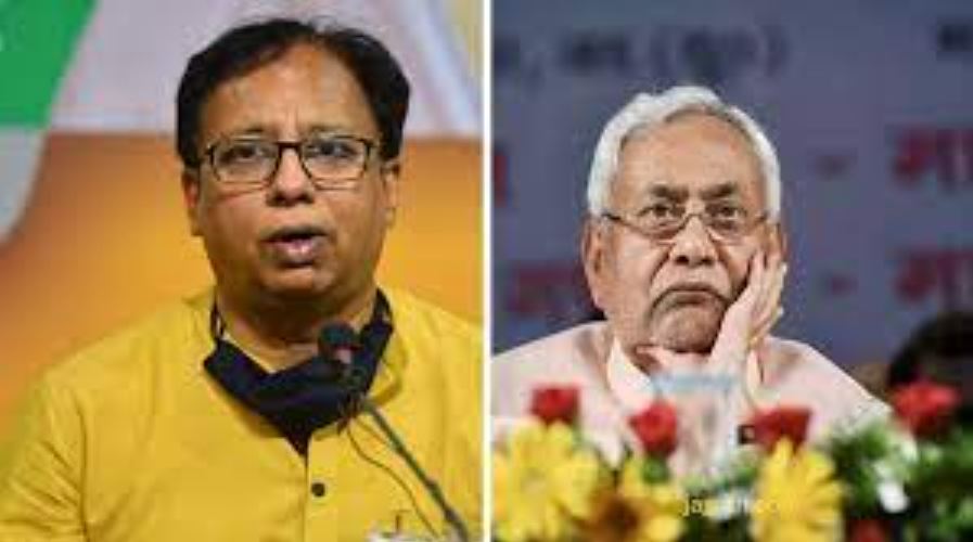 sanjay jaiswal bihar bjp vs nitish kumar