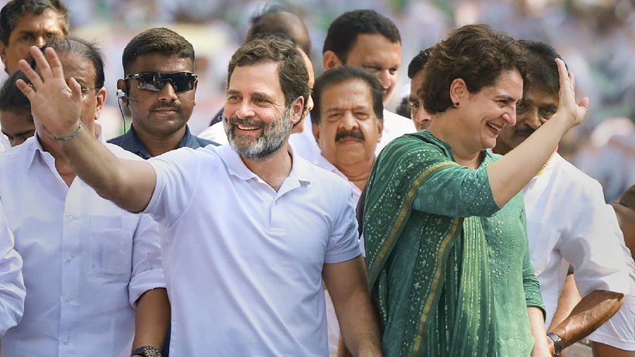 rahul gandhi and priyanka