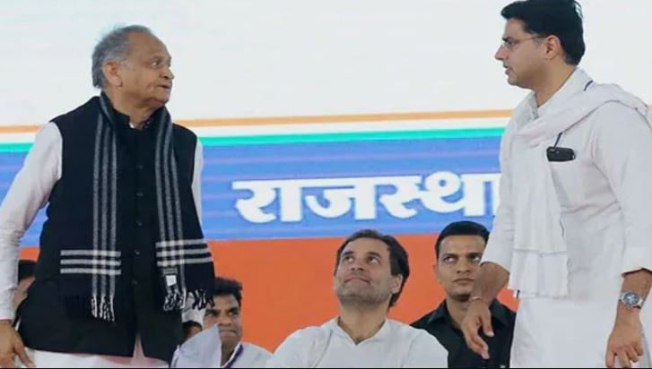 ashok gehlot vs sachin pilot