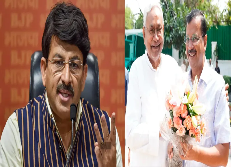 Manoj tiwari on kejriwal